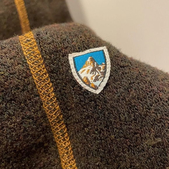 KUHL Europa 1/4-Zip Fleece Jacket Men's XL Alpaca Fleece Gorpcore Outdoorsy - Picture 13 of 15